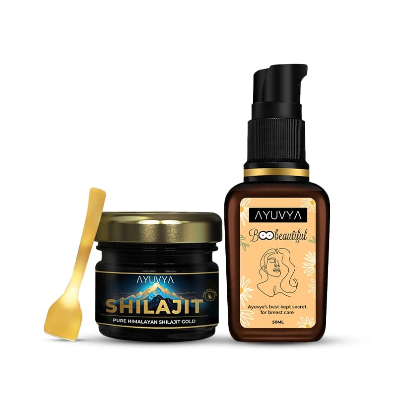 Ayuvya Shilajit & Boobeautiful Combo