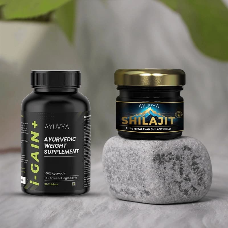 Ayuvya Shilajit & i-Gain+ Combo
