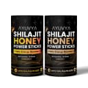 Ayuvya Shilajit Honey Sticks (Cinnamon + Caramel)