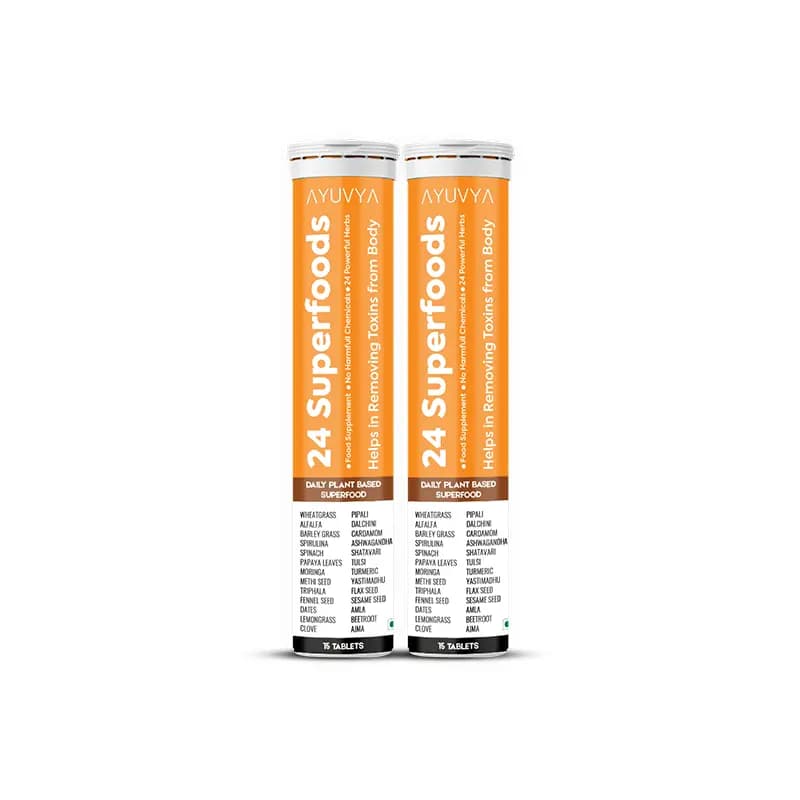 Ayuvya 24 Superfoods | Pack of 2 For 30 Days