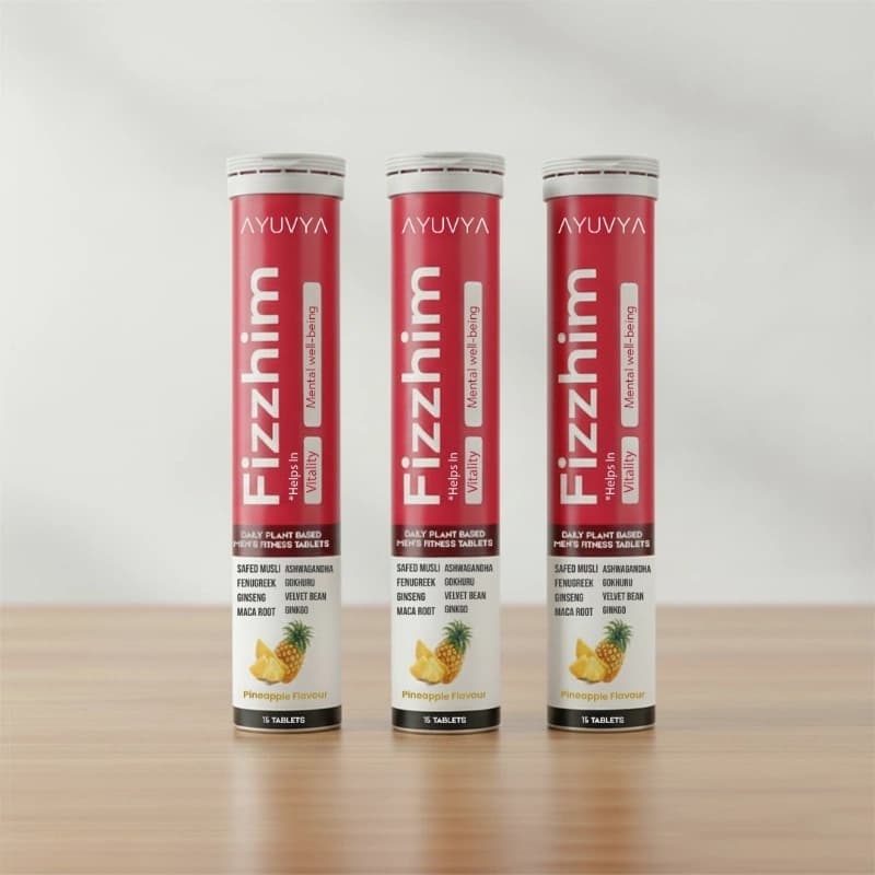 Ayuvya Fizzhim Pineapple flavour | Pack of 3