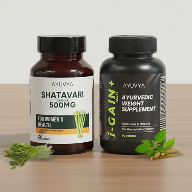 Ayuvya Shatavari and i-Gain+ Combo