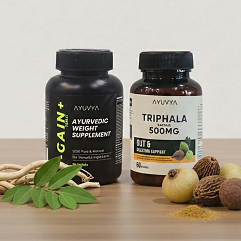 Ayuvya Triphala and i-Gain+ Combo