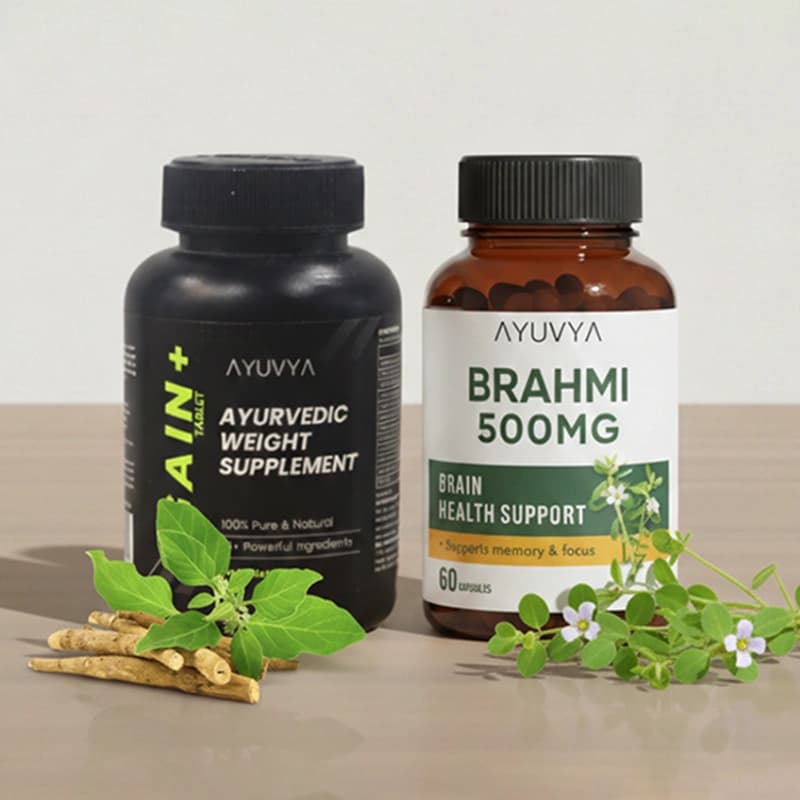Ayuvya Brahmi and i-Gain+ Combo