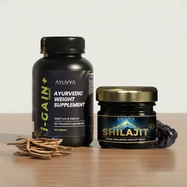 Ayuvya Shilajit & i-Gain+ Combo