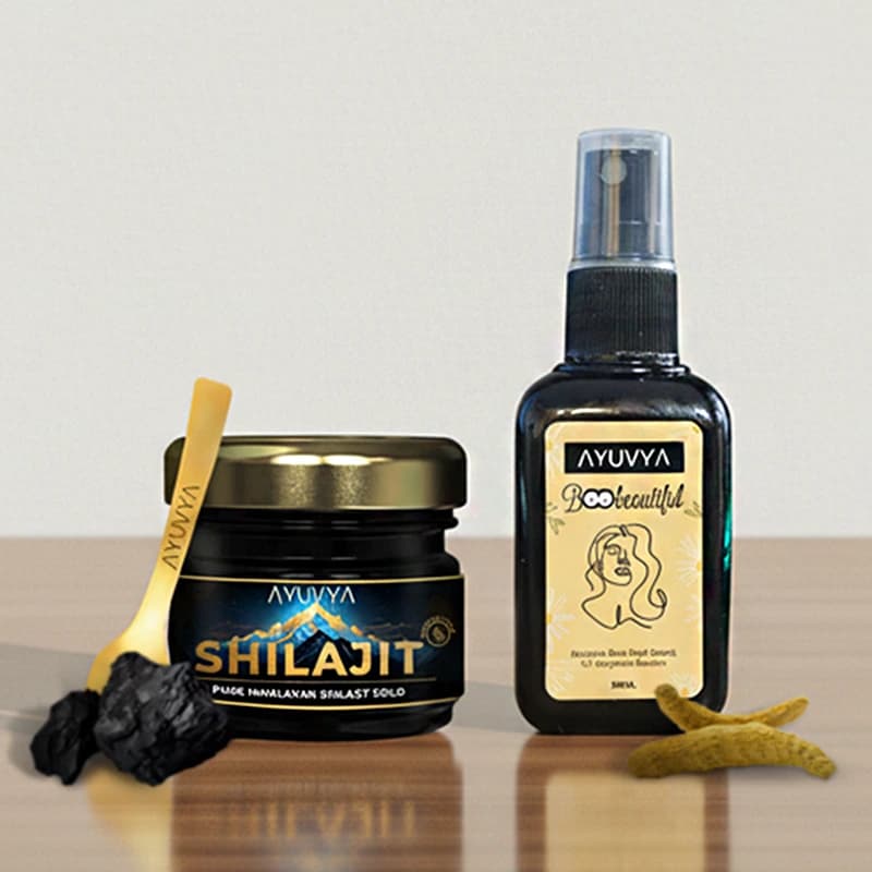 Ayuvya Shilajit & Boobeautiful Combo
